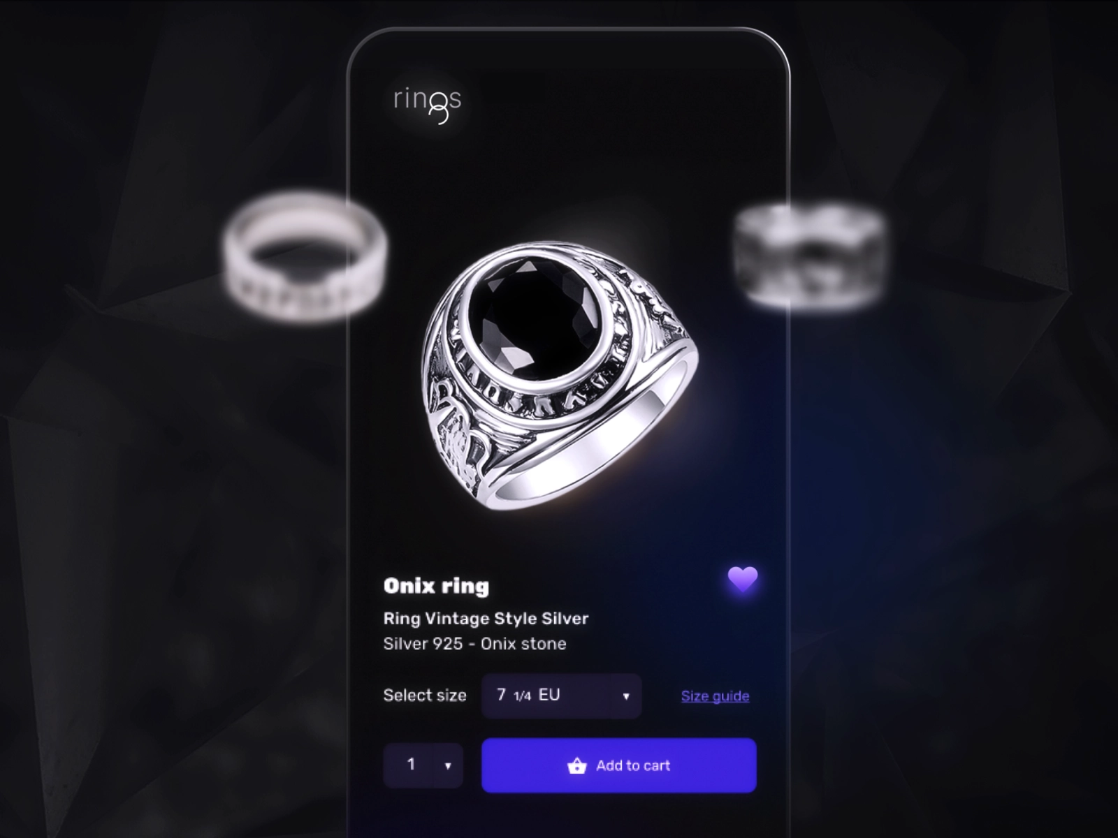 Rings UI preview